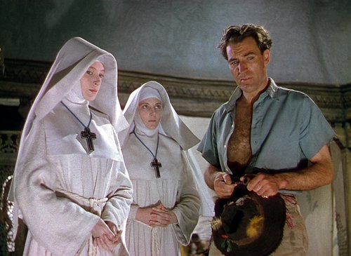Three characters from the film 