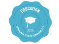 School of Education 2018 Commencement badge