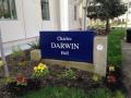 Charles Darwin Hall sign 