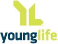 Graphic of dark blue and lime green Young Life logo 