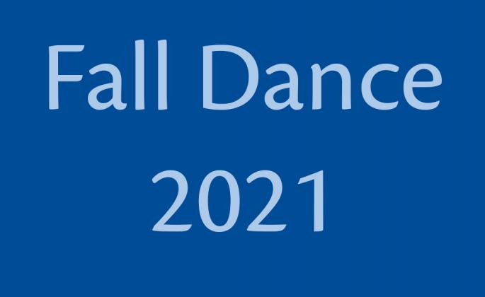 Text that reads 'Fall Dance 2021'