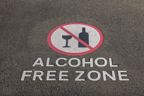 Alcohol Free Zone graphic 