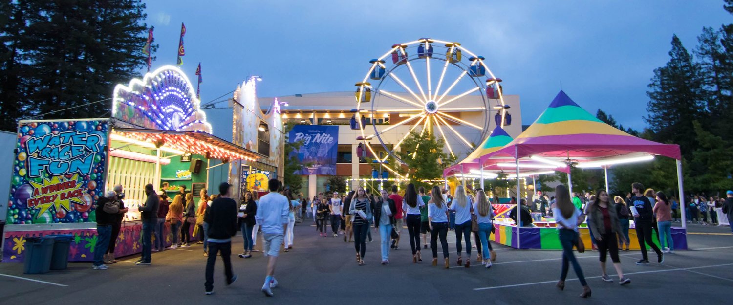 Carnival night at Sonoma State 