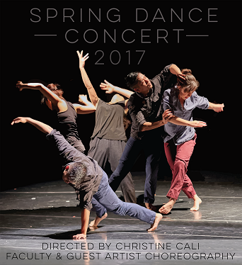 Spring Dance Concert flyer