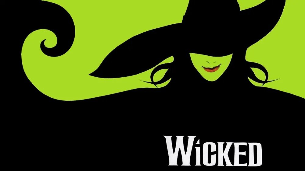 The poster artwork for the play 'Wicked'