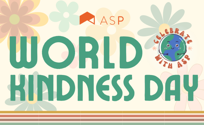 Flyer for ASP's 'World Kindness Day' event