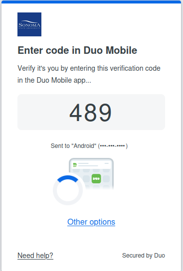 Duo Mobile Web View