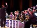 The SSU Jazz Orchestra performing on stage 