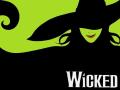 The poster artwork for the play 'Wicked'