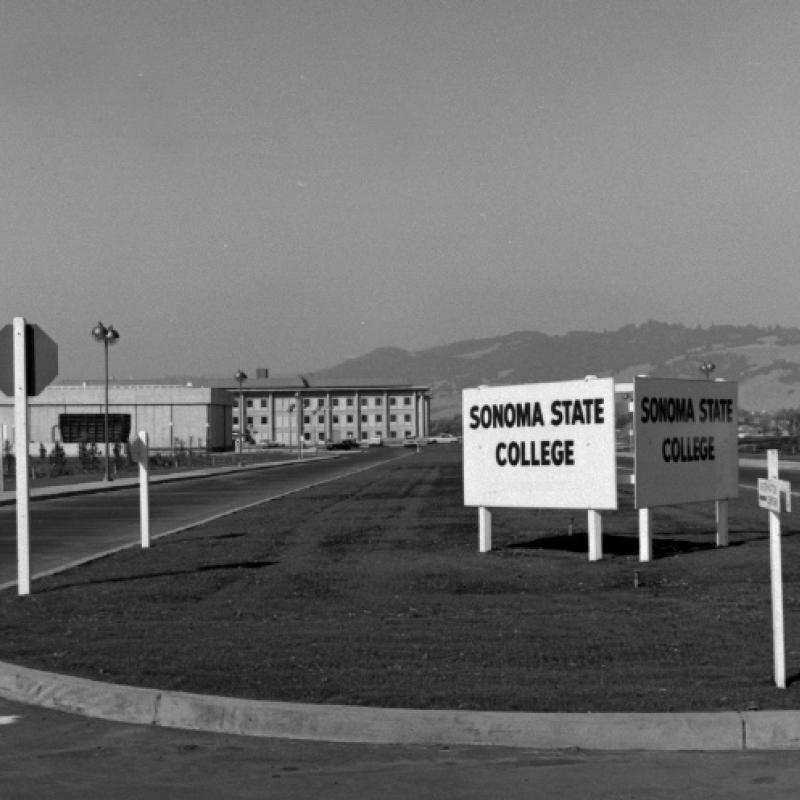 Sonoma State University after being founded